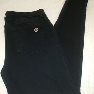 Michael Kors black skinny jeans